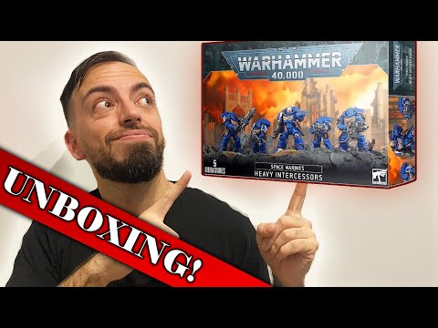 Heavy Intercessors: Unboxing and Assembling!
