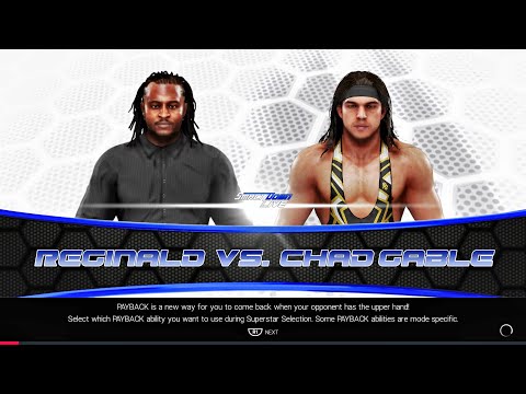 [WWE 2K19] Reginald vs. Chad Gable