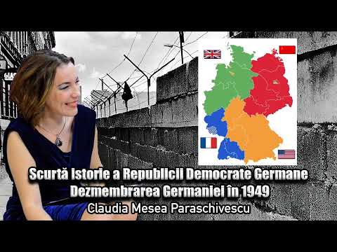 Scurta Istorie A Republicii Democrate Germane - Dezmembrarea Germaniei In 1949