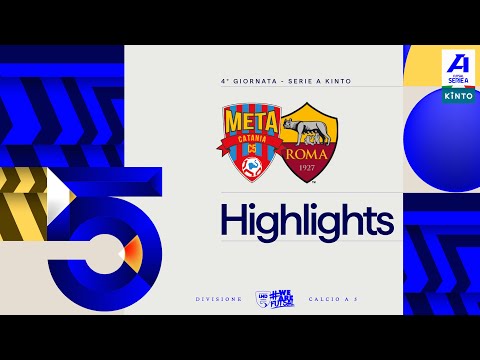 Covei Meta Catania-Roma 1927 1-2 | Goals and highlights | Matchday 4 | Serie A KINTO 2025/2026