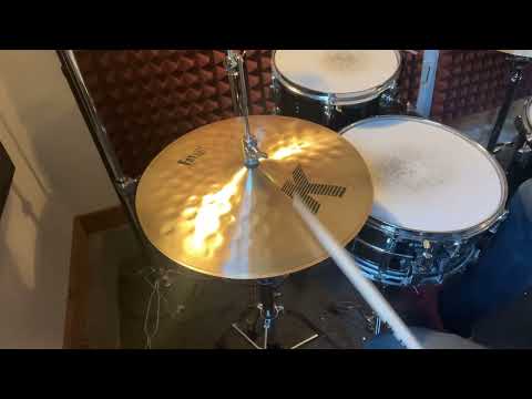 Zildjian K Fat 15" Hi Hats T-1166g B-1488g w/ video demo of actual cymbal for sale image 2
