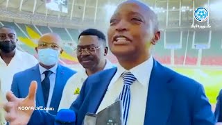 من الكاميرون.. رئيس الإتحاد الإفريقي "موتسيبي" انطلاقة كأس أمم إفريقيا في 9 يناير