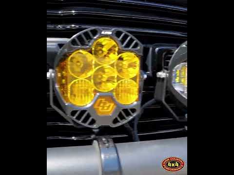AEV Ram Brush Guard and Baja Designs Light install by High Country Performance 4x4 in Englewood, CO