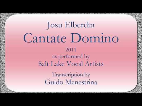 Josu Elberdin - Cantate Domino (2011)