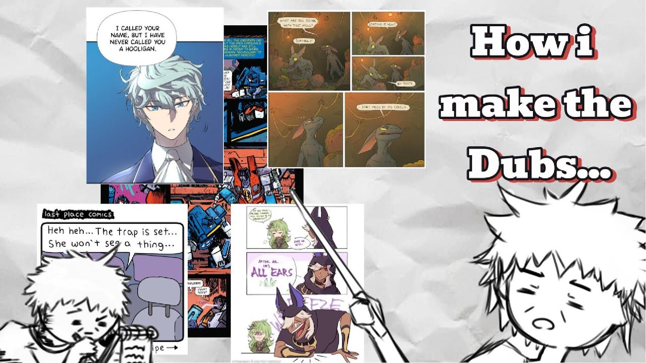 Making Comic Dubs is EZ....(Tutorial)