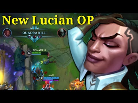 New Lucian Is Over Power ! Tier S Patch 4.1 Gameplay Lucian - League of Legends: Wild Rift Indonesia