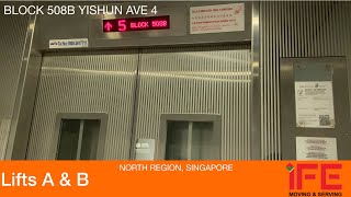 HDB Block 508B Yishun || IFE Elevator
