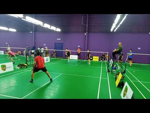 Badminton SF IPGMY Selangor Mixed Double SemiPro Tour - Ashraf / Hasimah Vs Kian An / Jing Err