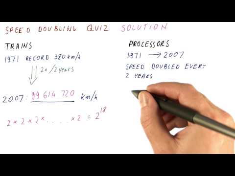 Speed Doubling Quiz Solution Georgia Tech HPCA Part 1