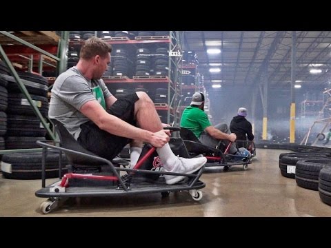 Stunt Driving Battle | Dude Perfect