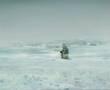 Eskimo ice-fishing 