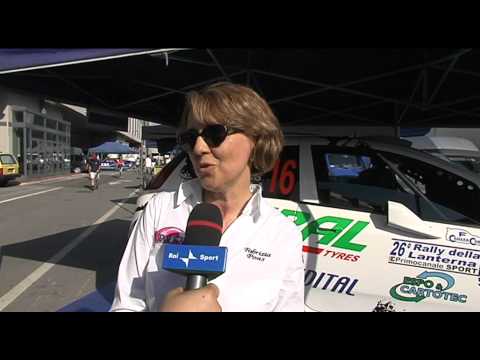 FABRIZIA PONS - INTERVISTA RALLY DELLA LANTERNA 2010 (VILLA/PONS)