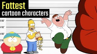 Fattest Cartoon Characters. Who's the Fattest and Heaviest?