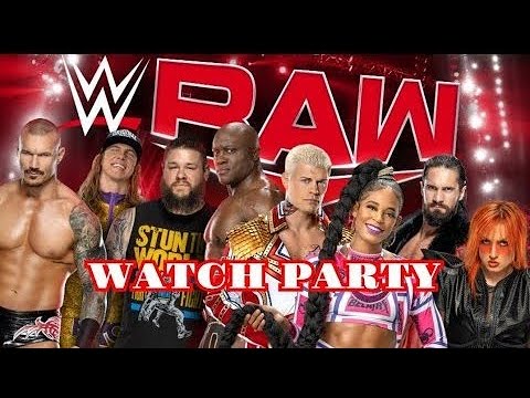 WWE Monday Night RAW Live Stream & Watch Along