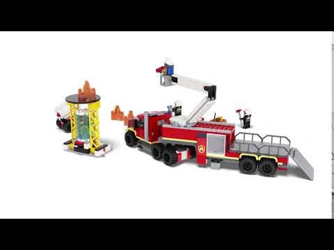 Lego City Fire Command Unit 60282