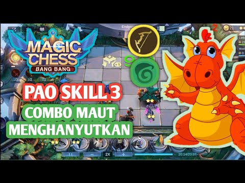 COMBO KUAT, PAO SKILL 3 #magicchessindonesia #1stplacegaming