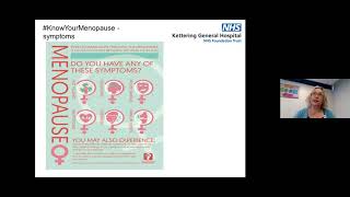 Sessions: Menopause what is it and how to manage it