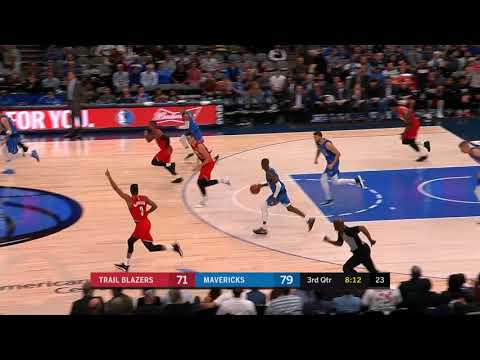 Hassan Whiteside Full Play 10/27/19 Portland Trail Blazers vs Dallas Mavericks | Smart Highlights