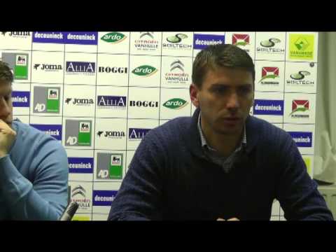 Persconferentie na KSVR - STVV 0-2 (13/04/2013)