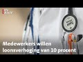 Personeel in streekziekenhuizen voert actie voor beter salaris | RTV Utrecht