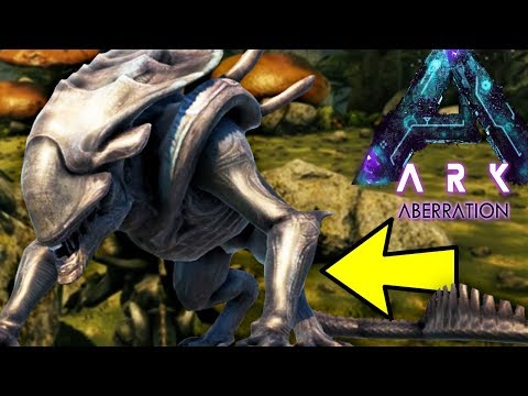 PLAY AS XENO CRUSHER IN ABERRATION! PVP PLAYER HUNTING - Ark Aberration Modded Gameplay