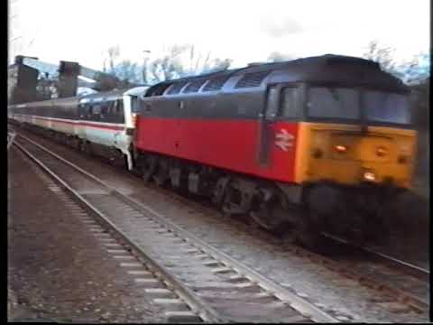 Diverted trains at Daw Mill Colliery 1993