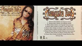 Gangsta Boo - Three 6 Mafia (2. Where Dem Dollas At - Original Street Explicit) 1998 CD Single Promo