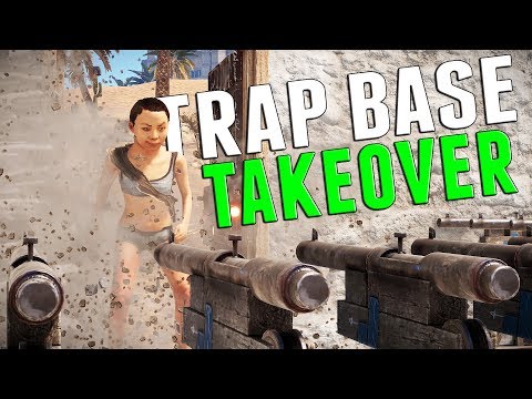 I RUINED A PLAYERS TRAP BASE | Rust