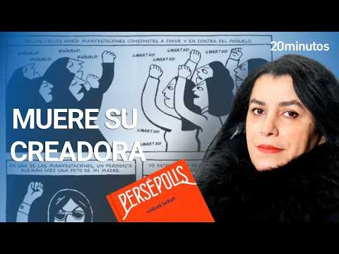 🕊️ Muere Marjane Satrapi, creadora de Persépolis, a los 56 años