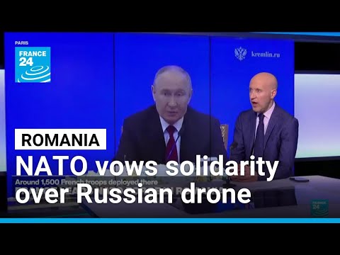 NATO vows 'absolute solidarity' with Romania over Russian drone