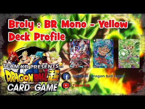 Dragon Ball Super TCG - Broly : Br - Mono Yellow Deck Profile