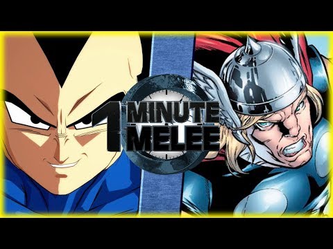 Vegeta vs Thor - One Minute Melee S5 Bonus Episode