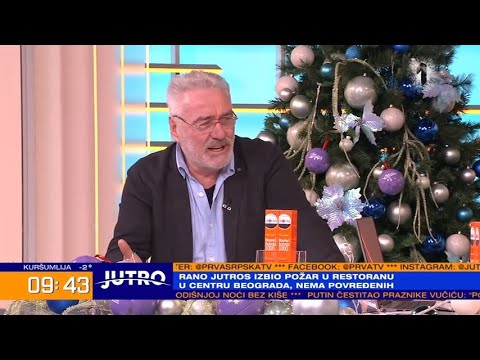 JUTRO - Gost u studiju dr Branimir Nestorović | PRVA