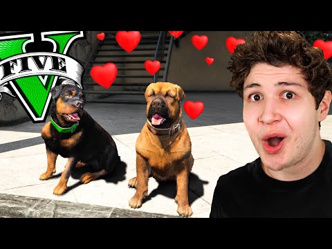 CHOP CONSIGUE NOVIA en GTA 5! 🐶💕 (Mods)