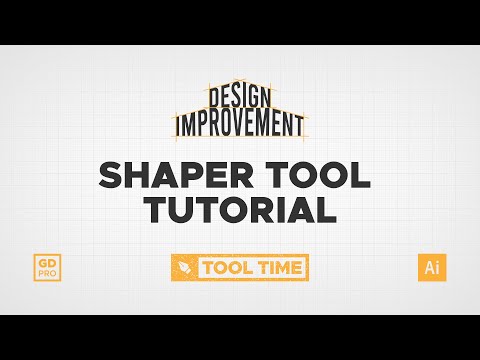 How the Shaper Tool Work • Adobe Illustrator Tutorial