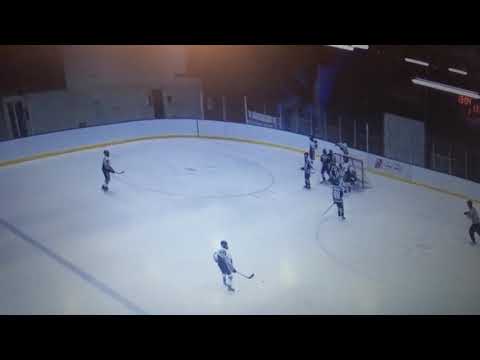 2020-2021 Peewee Major 08 AA - Aidan banks a shot off the goalie