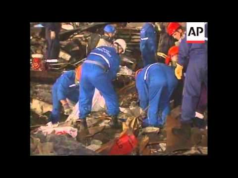 RUSSIA: MOSCOW: EXPLOSION AFTERMATH (2)