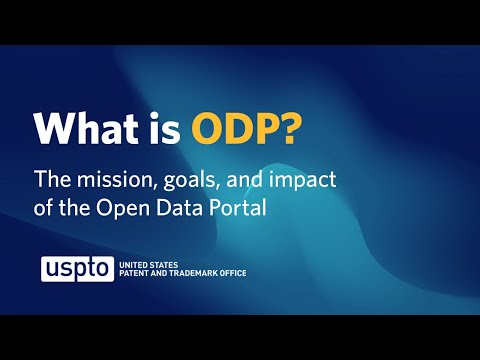 Introducing USPTO’s Open Data Portal