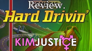 Hard Drivin' (Sega Mega Drive/Genesis) Review of a Mundane Game - Kim Justice