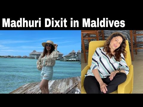 Madhuri Dixit in Maldives 😍