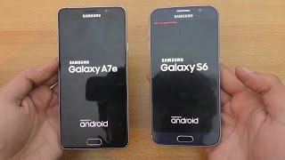 Samsung Galaxy A7 (2016) vs Galaxy S6 - Speed &amp; Camera Test (4K)