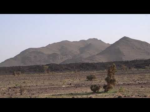 Jabal Al Melasa' the famous Volcano near Madinah