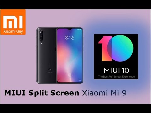 MIUI - How to split screen and use 2 apps simultaneously