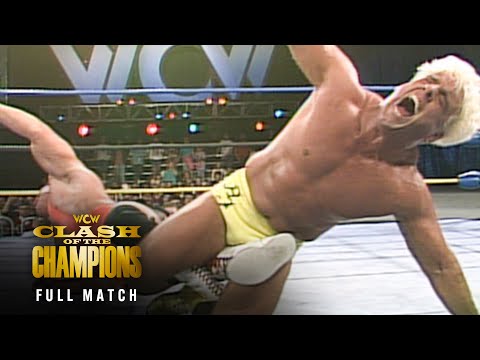 FULL MATCH: Ric Flair vs. Scott Steiner | WCW Title Match: Clash of the Champions XIV, Jan. 30, 1991