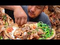 Eating turkey meat for second time || taste same as local chicken || delicious || kents vlog.