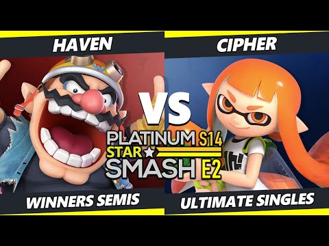 PSS S14:E2 Winners Semis - Haven (Wario) Vs. Cipher (Inkling) SSBU Ultimate Tournament