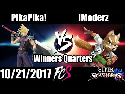 FCS - iModerz (Fox) Vs. PikaPika! (Cloud) - Winners Quarters