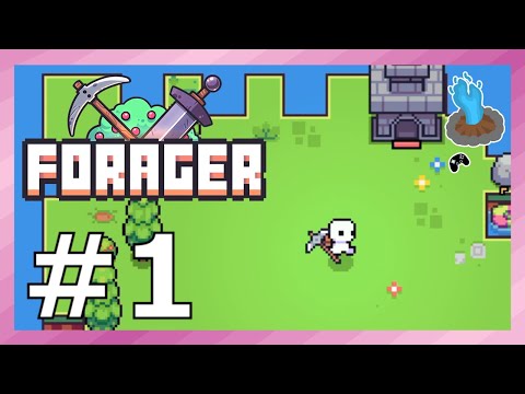 Extremely Humble Beginnings | Let's Play Forager | Part 1 | Cooldown Cave