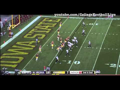 West Virginia QB Geno Smith vs Iowa State ᴴᴰ