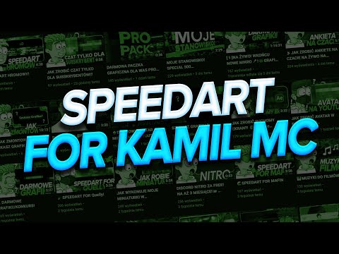 ✨ SPEEDART FOR Kamil Mc! ✨